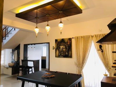 Green forest interiors